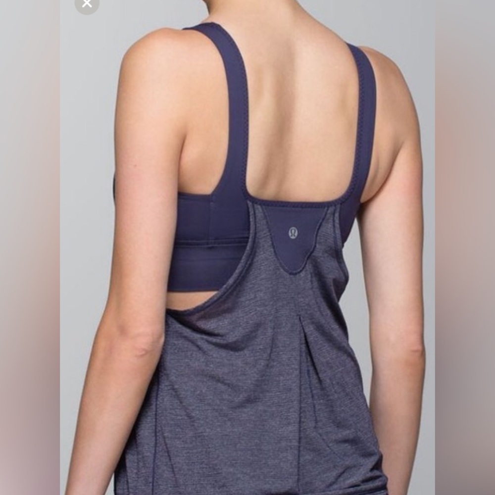 Lululemon Athletica Run Times Purple Tank
6